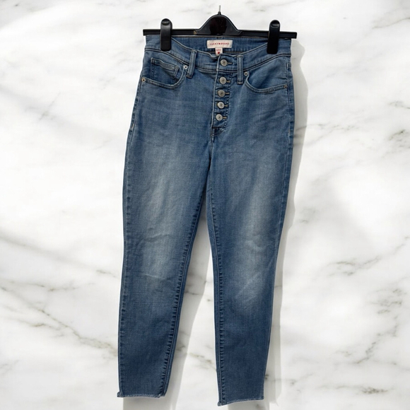 Lucky Brand Denim - Lucky Brand Woman’s Bridgette High Rise Skinny Jeans Size 6/28 Blue